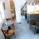 living room, kitchen under the mezzanine